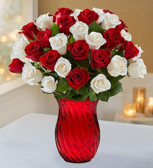 Peppermint Rose Bouquet Flower Bouquet