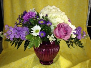 Purple Delight Flower Bouquet