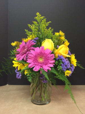 Summer Gerberas Flower Bouquet