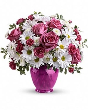 Pink Daisy Delight Flower Bouquet