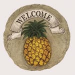 Pineapple Welcome Stone Flower Bouquet