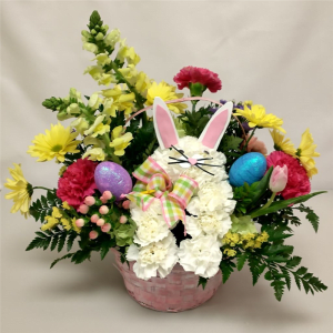Easter Bunny Flower Arrangement Easter Bunny Flower Bouquet