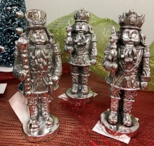 Silver Nutcracker Guard Flower Bouquet