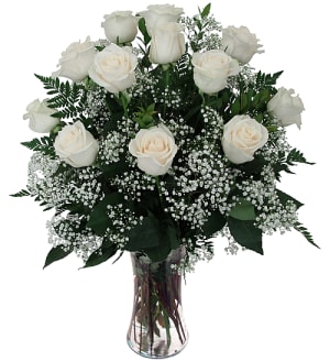 White Roses Bouquet Flower Bouquet
