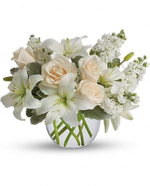 Isle of White Flower Bouquet