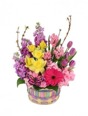 A Breath Of Spring Flower Bouquet