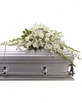 Bountiful Memories Casket Flower Bouquet