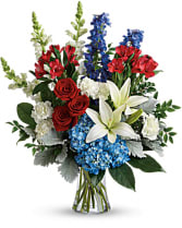 Colorful Tribute Flower Bouquet