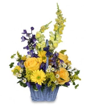 Fresh Air   Basket Flower Bouquet