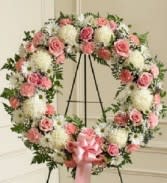 Serene Blessings Pink & White (Standard) Flower Bouquet