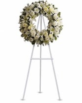 Serenity Wreath Flower Bouquet