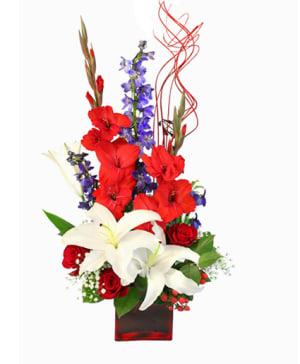 VICTORY FIREWORKS  Flower Bouquet