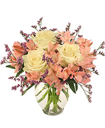 PINK LACE Flower Bouquet
