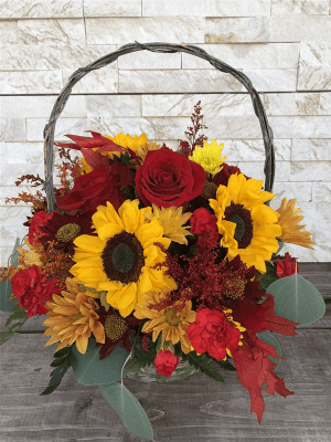 Sunshine Harvest Flower Bouquet