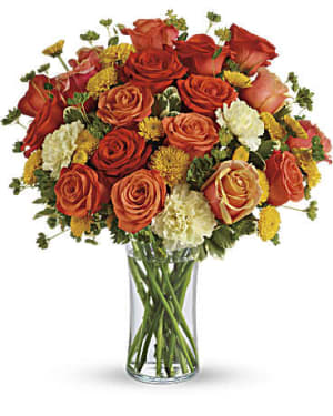 Citrus Kissed Smile Flower Bouquet