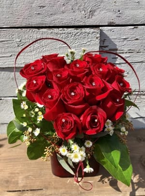 King of Hearts Flower Bouquet