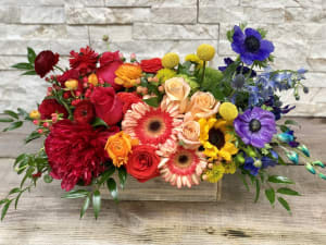 Rainbow of Flowers Flower Bouquet