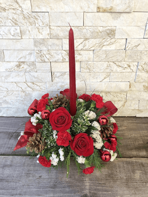 Holiday Glow Flower Bouquet