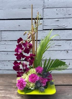 Orchid Zen Garden Flower Bouquet