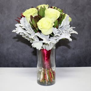 BRIDAL BOUQUET IN GREEN Flower Bouquet