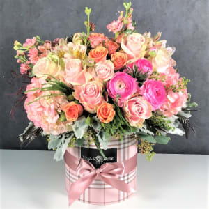 Beauty in Burberry Flower Arrangement Beauty in Burberry Flower Bouquet