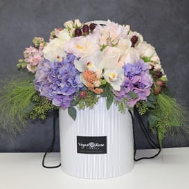 Fragrant Box Flower Bouquet
