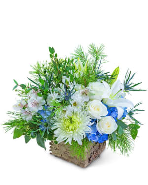 Winter Woodland Flower Bouquet