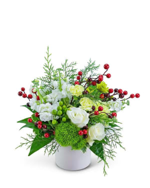 Snow Berry Flower Bouquet