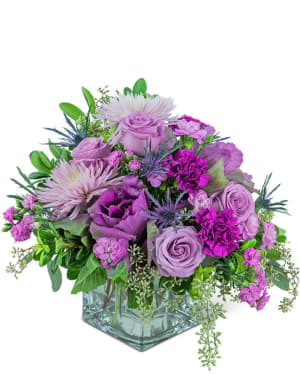 Blossoming Amethyst Flower Bouquet