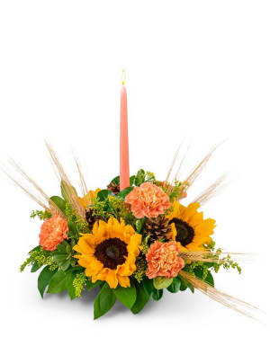 Foraging Fall Centerpiece Flower Bouquet