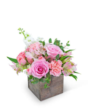 Pink Petal-Pusher Flower Bouquet