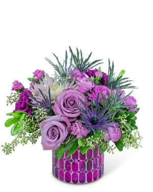 Midnight Tessera Flower Bouquet