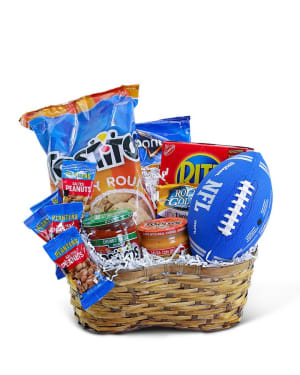 Touchdown Basket Flower Bouquet