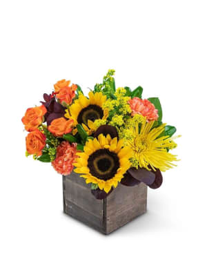Vivid Autumn Flower Arrangement Vivid Autumn Flower Bouquet