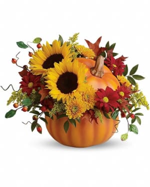 Pretty Pumpkin Bouquet Flower Bouquet