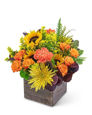 Autumn Bright Flower Bouquet