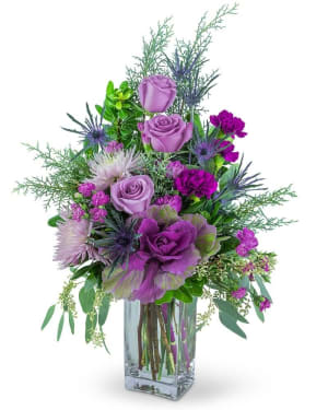 Frosted Kale Forest Flower Bouquet