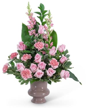 Forever  Urn Flower Bouquet