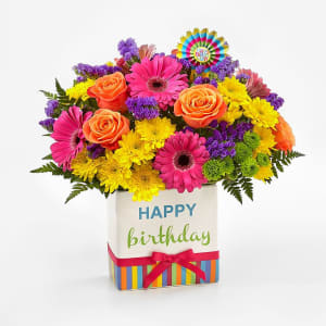 Birthday Brights™ Bouque Flower Bouquet