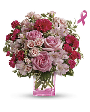 Teleflora's Pink Grace Bouquet
 Flower Bouquet