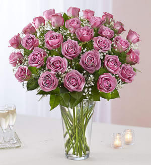 Ultimate Lavender Roses 24,36,48 Flower Bouquet