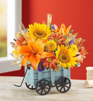Harvest Hayride™ Flower Arrangement Flower Bouquet