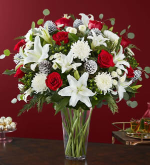 Deck The Halls Arrangement Flower Bouquet