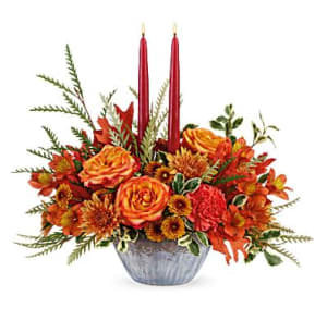 Bountiful Blessings Centerpiece Flower Bouquet