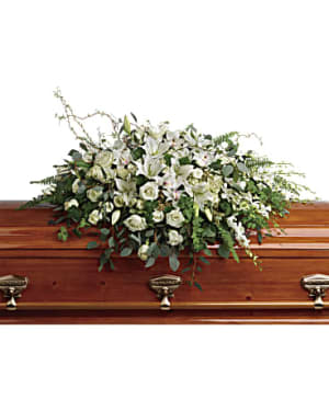 Grandest Glory Casket Spray Flower Bouquet