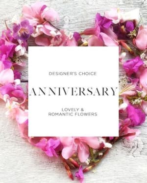 Designer's Choice Anniversary Flower Bouquet