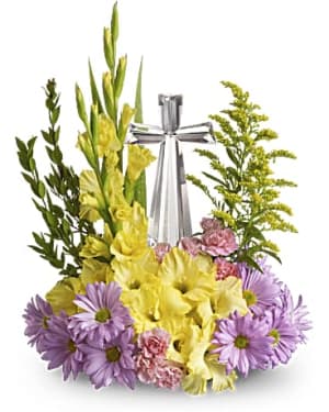 Crystal Cross Bouquet Flower Bouquet