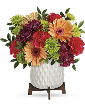 Mid Mod Brights Bouquet Flower Bouquet