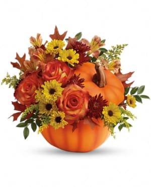 Warm Fall Wishes Bouquet Flower Bouquet