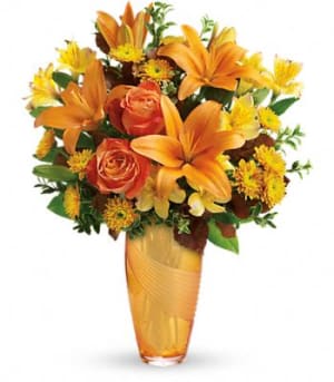 Amber Elegance Bouquet Flower Bouquet